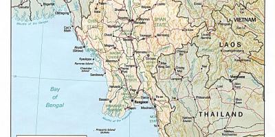Offline Myanmar mappa